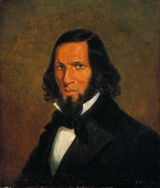 Cornelius Krieghoff Self-portrait by Cornelius Krieghoff,